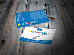 One-Stop-Shop for Athletes | Visitenkarten-Design von MT