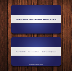 Business Card Design by TS Designs for One Stop Shop for Athletes | Design: #2197683