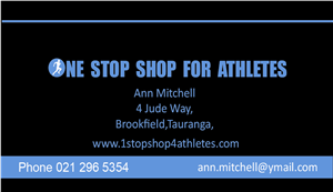 One-Stop-Shop for Athletes | Business Card Design by Aaaron
