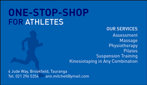 Business Card Design by Yosephine for One Stop Shop for Athletes | Design #2181066