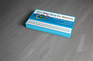 Business Card Design by dekyra for One Stop Shop for Athletes | Design: #2193418