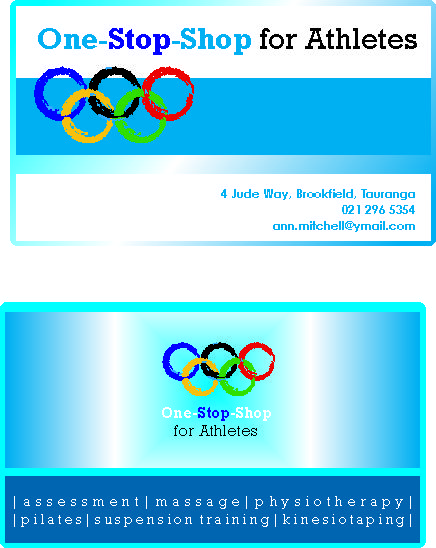 Business Card Design by dekyra for One Stop Shop for Athletes | Design #2214412