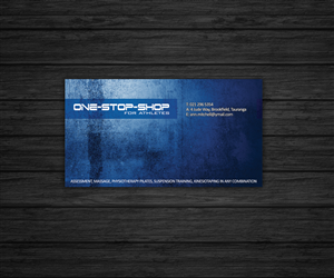 One-Stop-Shop for Athletes | Business Card Design by FutureDesigne