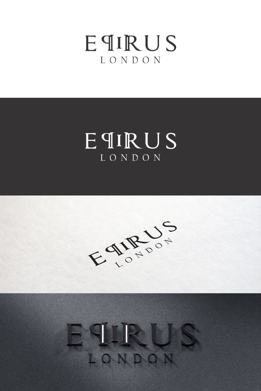 Logo-Design von DG für Epirus London | Design #10357770