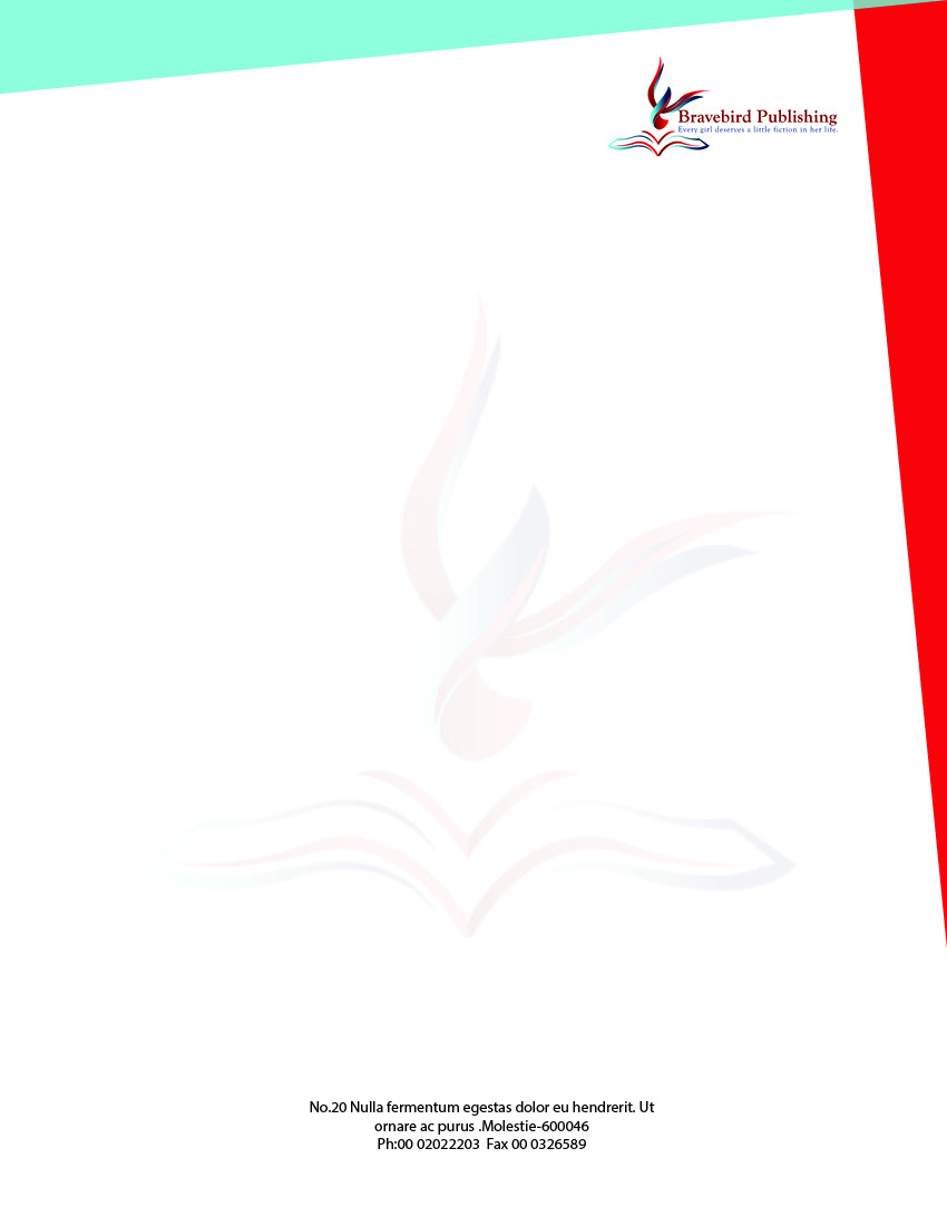 Letterhead Design by Ashwini for Bravebird Publishing | Design #2181106