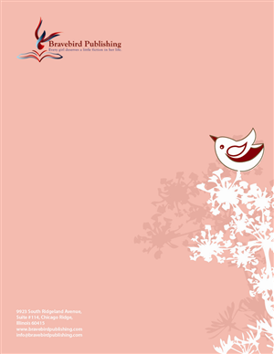 Letterhead Design by Ashwini for Bravebird Publishing | Design: #2182021