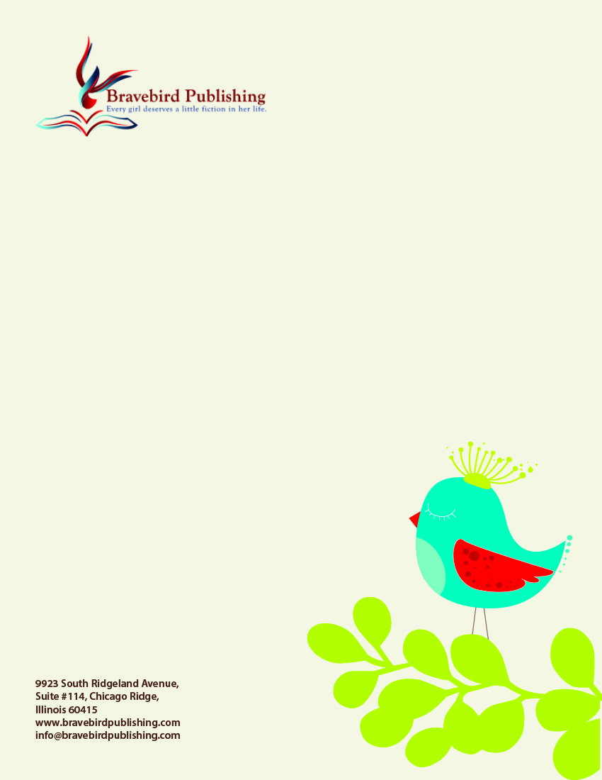 Letterhead Design by Ashwini for Bravebird Publishing | Design #2182039