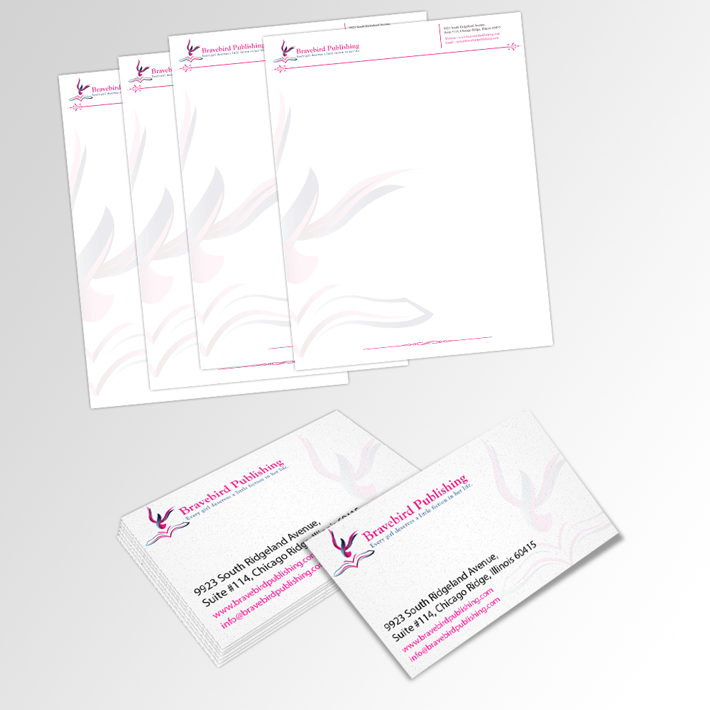 Letterhead Design by Ashok Kumar for Bravebird Publishing | Design #2190337