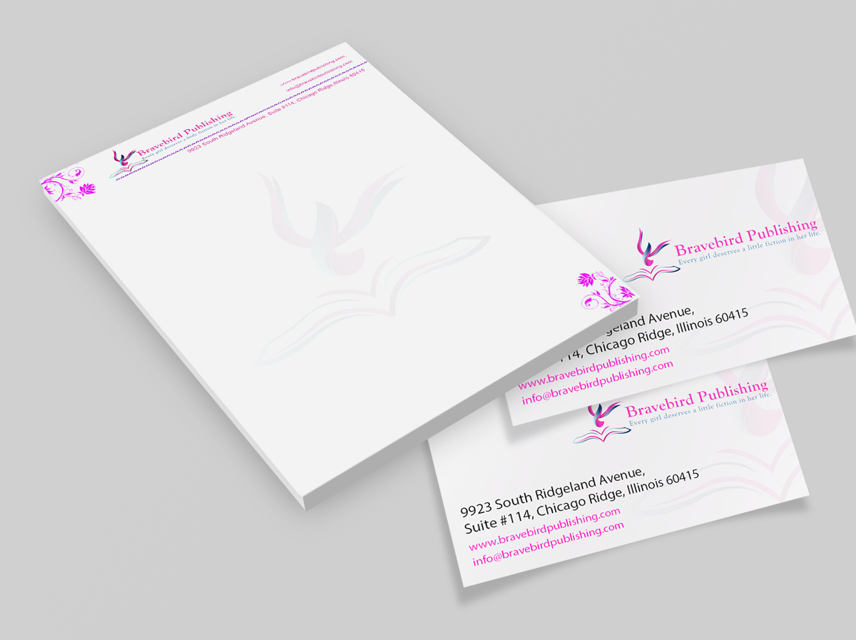 Letterhead Design by Ashok Kumar for Bravebird Publishing | Design #2199177