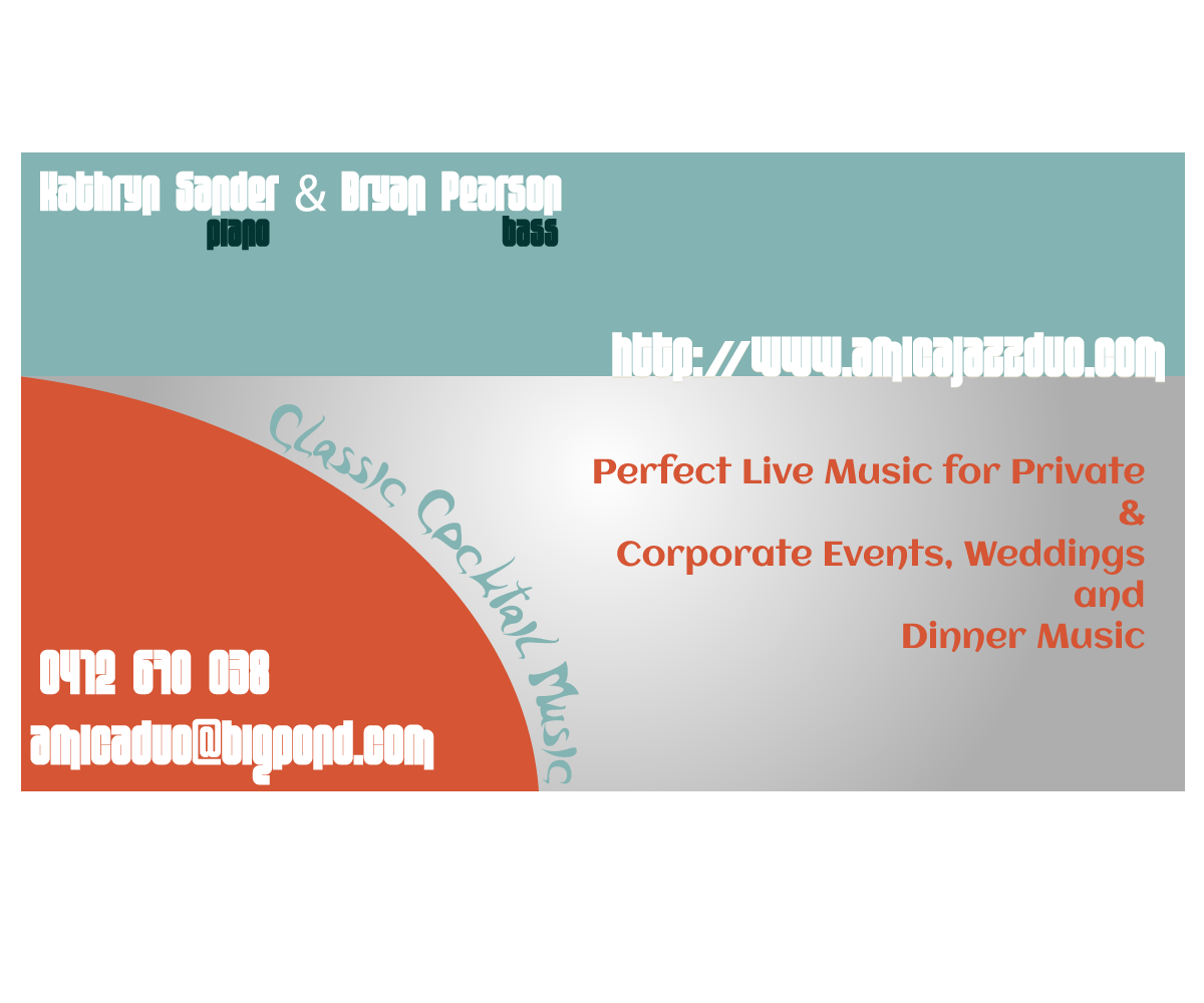 Visitenkarten-Design von SamFenix für Mood+Music+Musicians | Design #2183636
