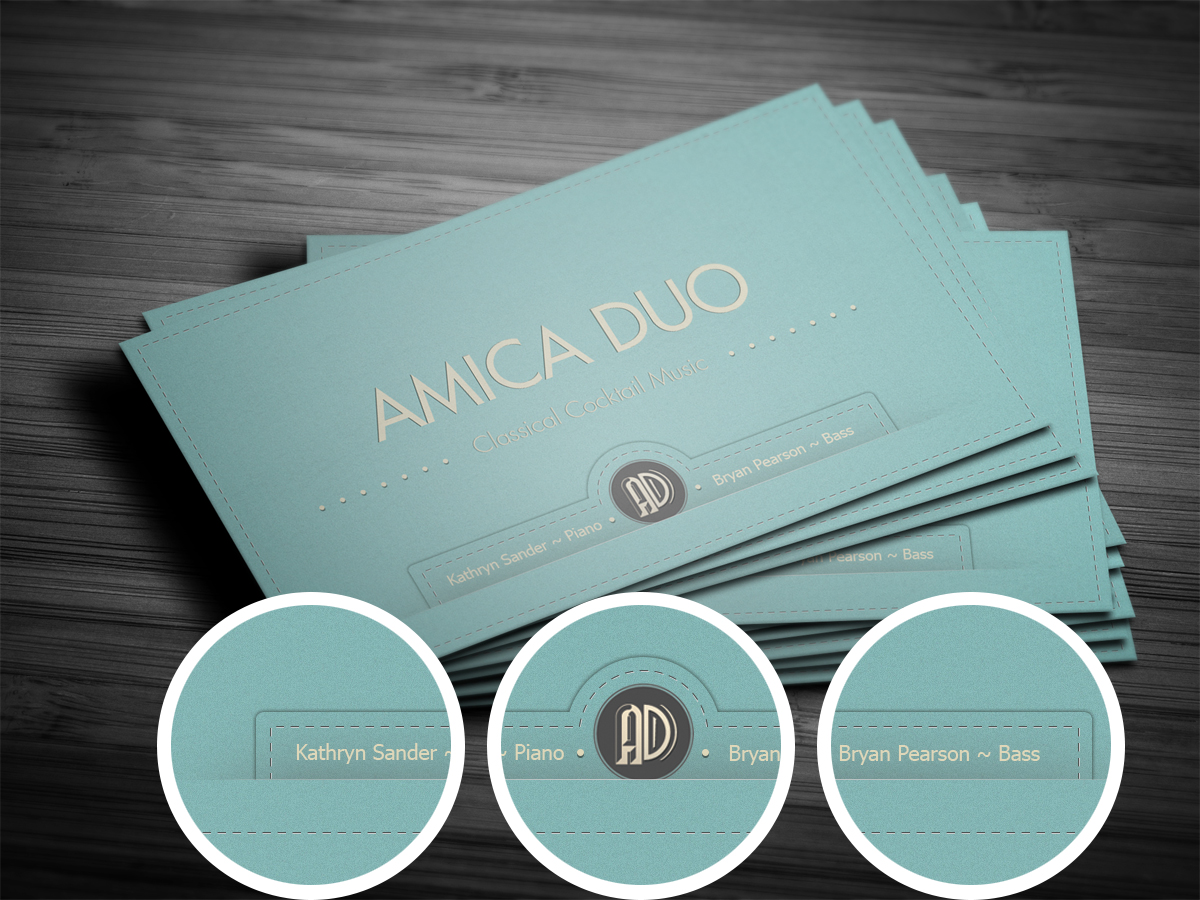 Visitenkarten-Design von Neue für Mood+Music+Musicians | Design #2186265