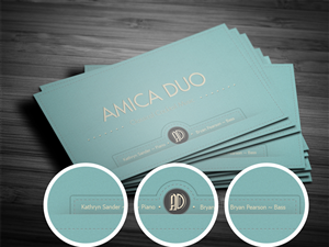 Business Card Design by Neue for Mood+Music+Musicians | Design: #2186265