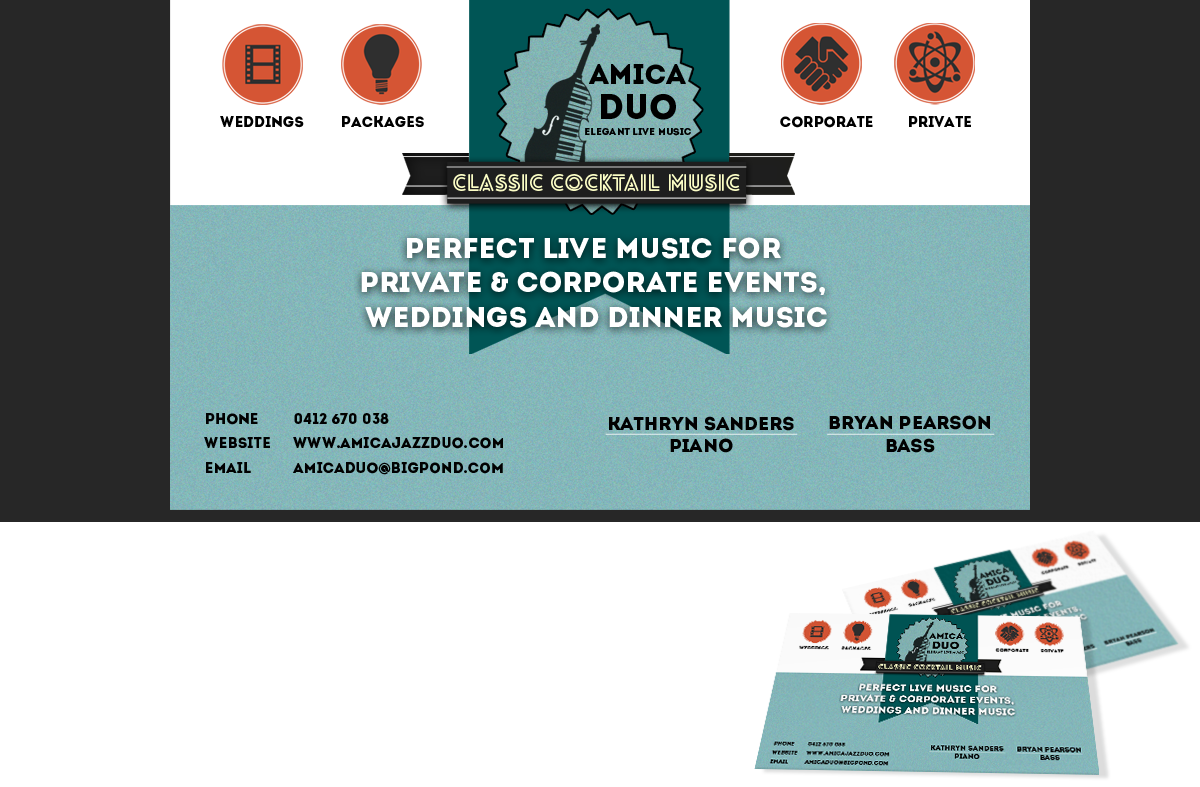 Business Card Design by ikke aviy for Mood+Music+Musicians | Design #2198602