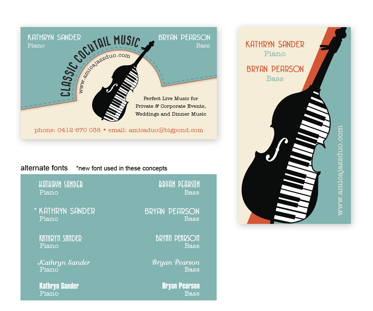 Business Card Design by EricR for Mood+Music+Musicians | Design #2209615
