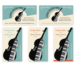 Business Card Design by EricR for Mood+Music+Musicians | Design #2224123