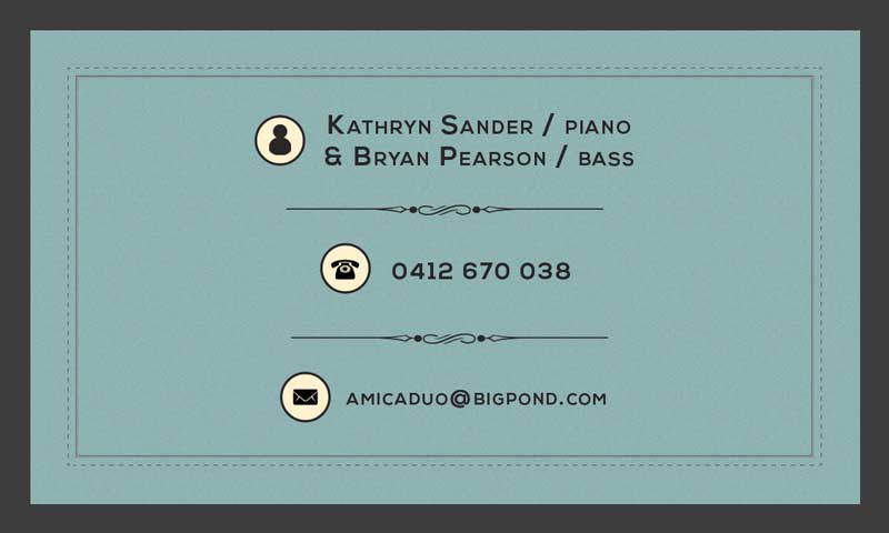 Business Card Design by LFS Designs for Mood+Music+Musicians | Design #2227560