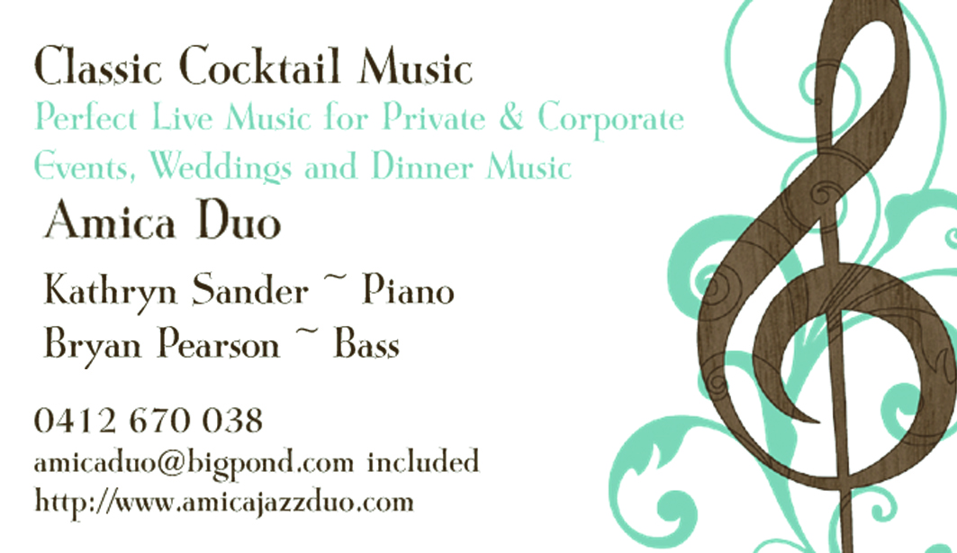 Business Card Design by  jiou for Mood+Music+Musicians | Design #2183073