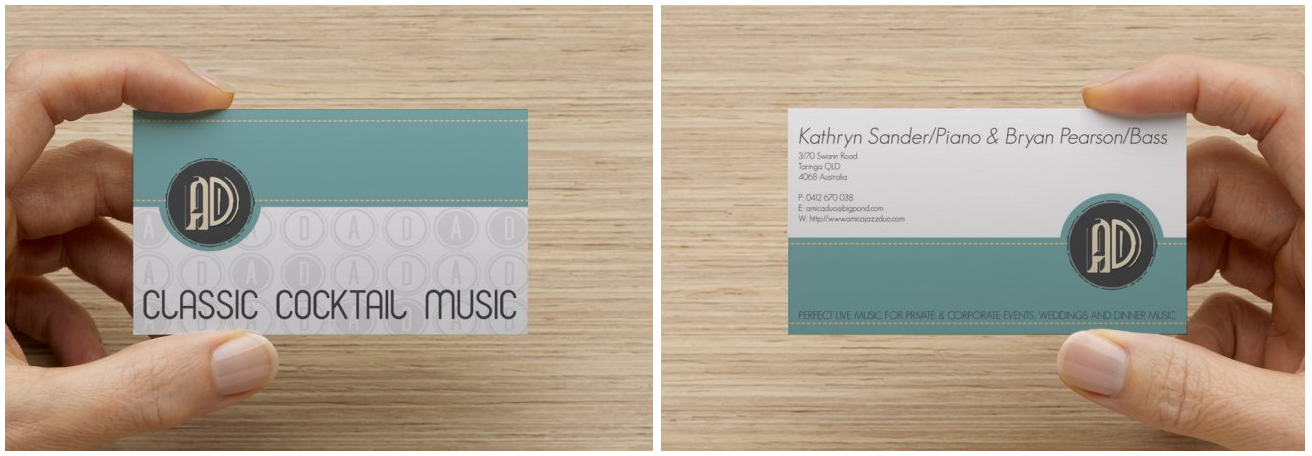 Design de Carte de Visite par lkeag pour Mood+Music+Musicians | Design #2184259