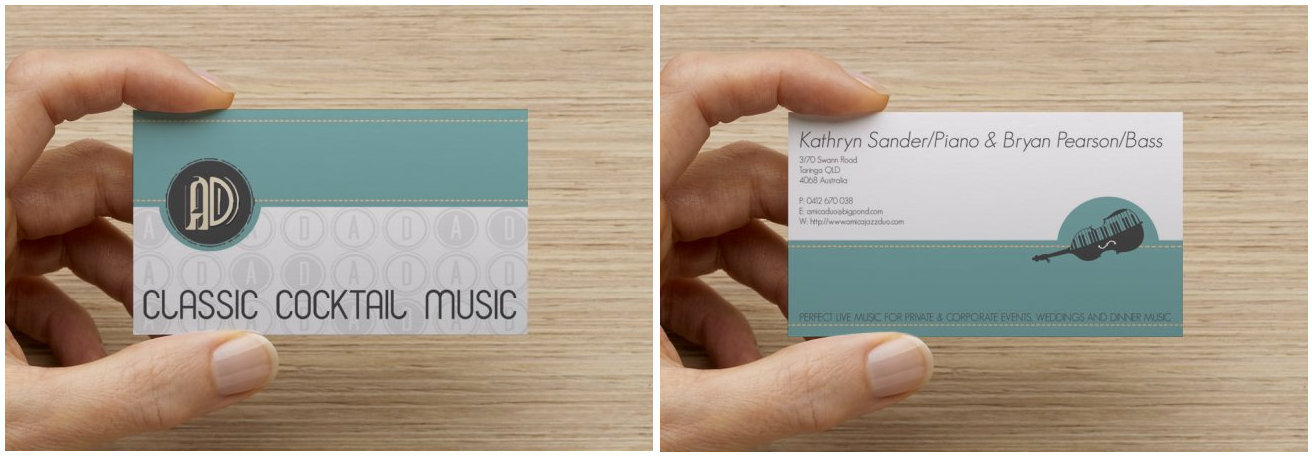 Visitenkarten-Design von lkeag für Mood+Music+Musicians | Design #2208148
