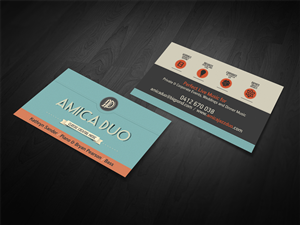 Business Card Design by diRtY.EMM for Mood+Music+Musicians | Design: #2183086