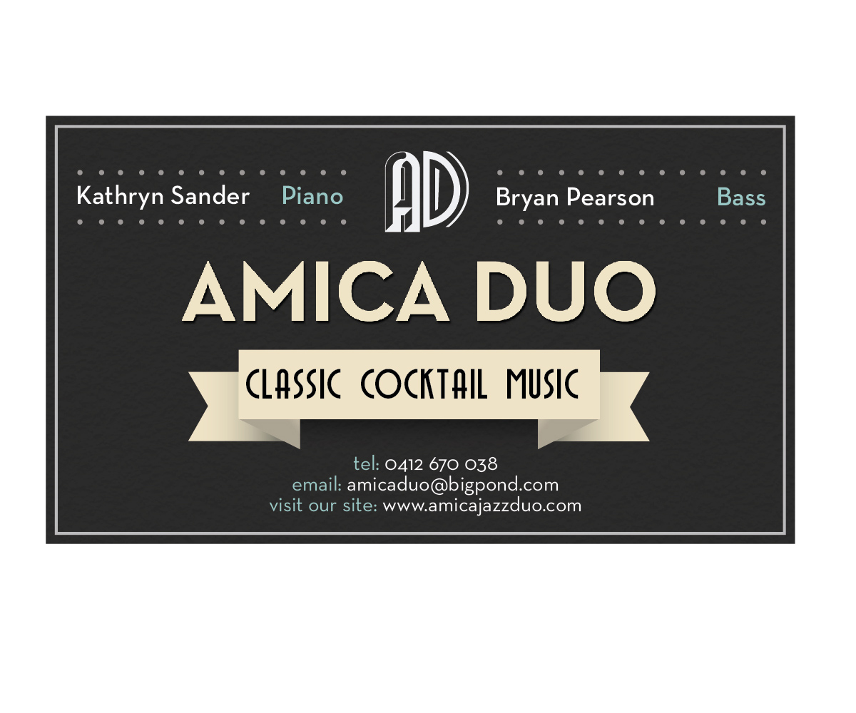 Design de Carte de Visite par Andres pour Mood+Music+Musicians | Design #2226798