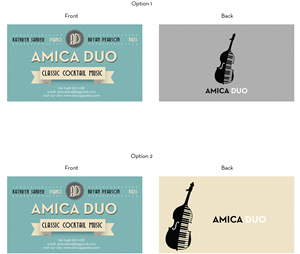 Business Card Design by Andres for Mood+Music+Musicians | Design: #2241704