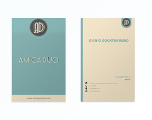 Business Card Design by El Graphica for Mood+Music+Musicians | Design: #2180901