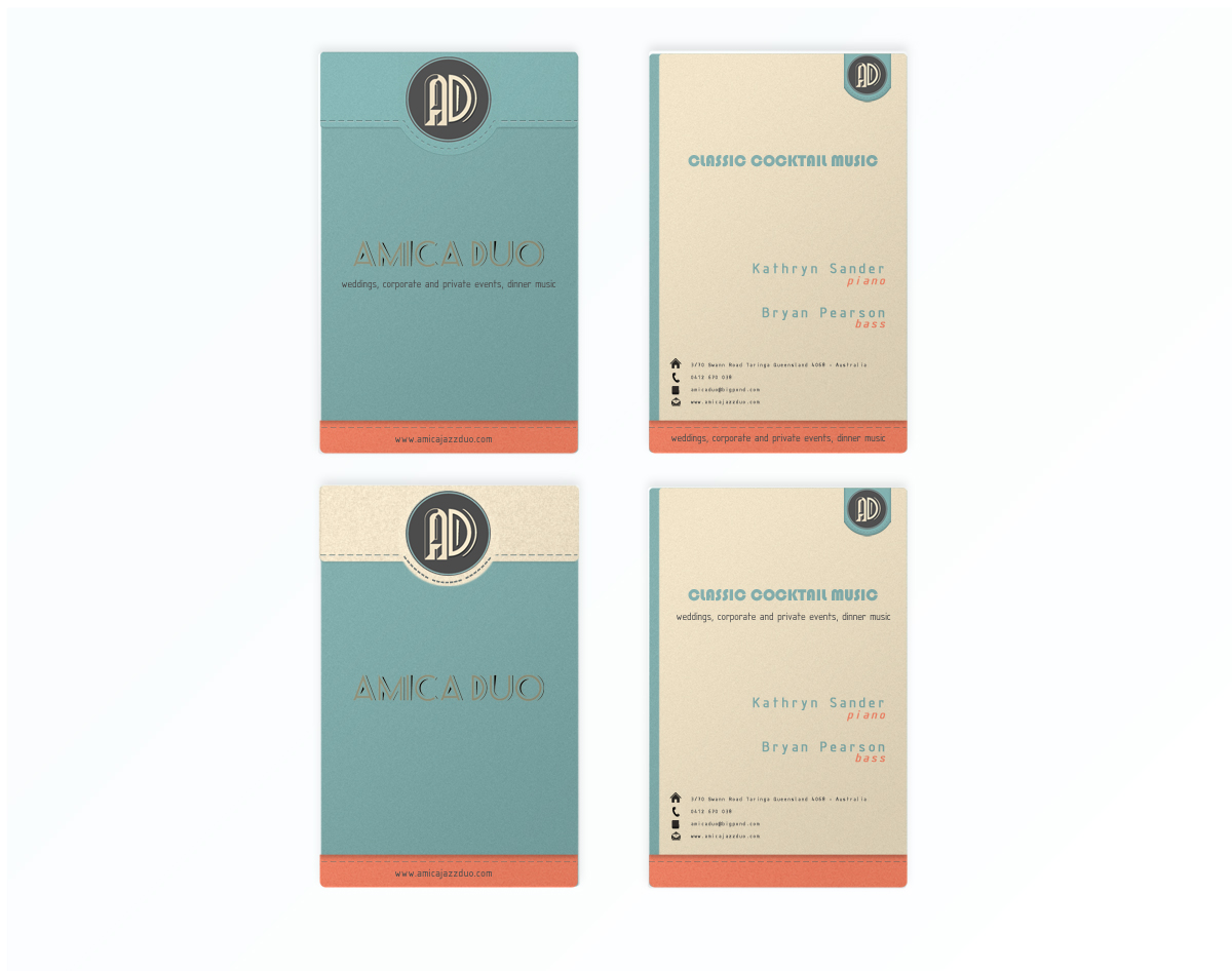 Visitenkarten-Design von El Graphica für Mood+Music+Musicians | Design #2204369