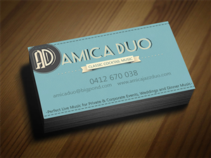 Business Card Design by D-Designs for Mood+Music+Musicians | Design: #2183474