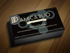 Business Card Design by D-Designs for Mood+Music+Musicians | Design: #2183492