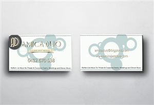 Business Card Design by D-Designs for Mood+Music+Musicians | Design: #2223663