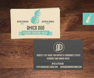 Visitenkarten-Design von Luiselotte für Mood+Music+Musicians | Design #2229439
