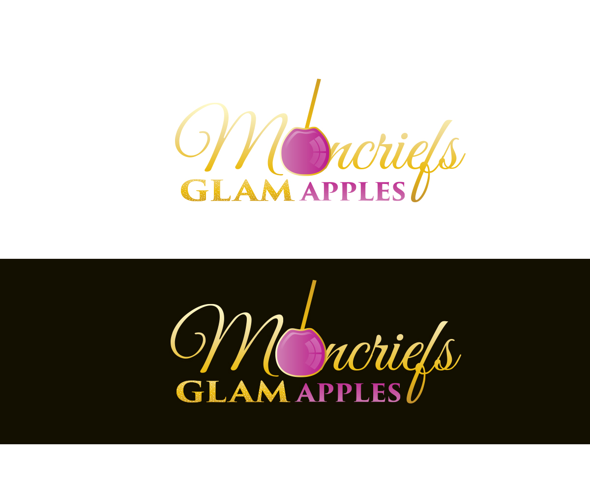 Logo Design by Maher Sh for MONCRIEFS GLAM APPLES | Design #10339960