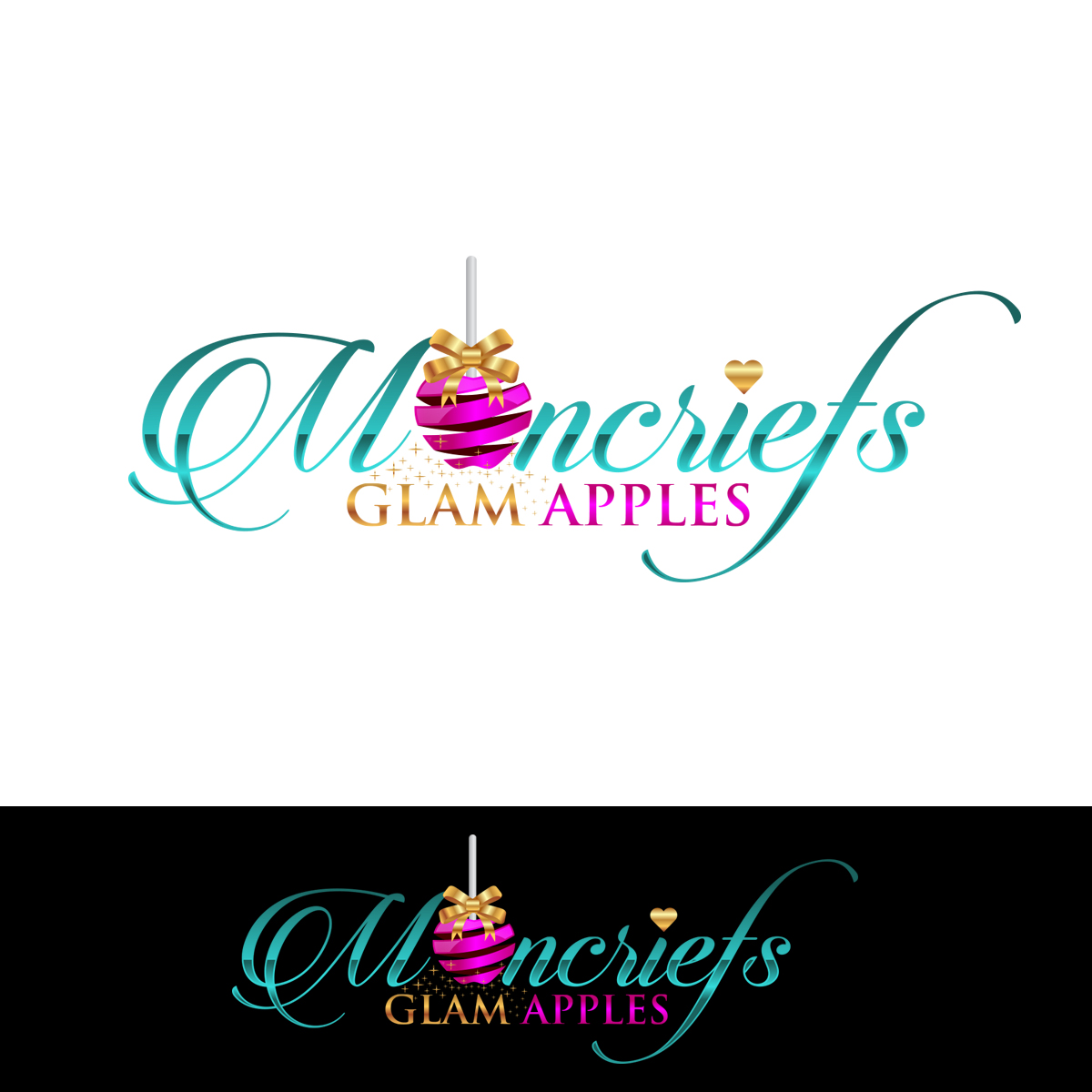 Logo-Design von graphicancers für MONCRIEFS GLAM APPLES | Design: #10350650