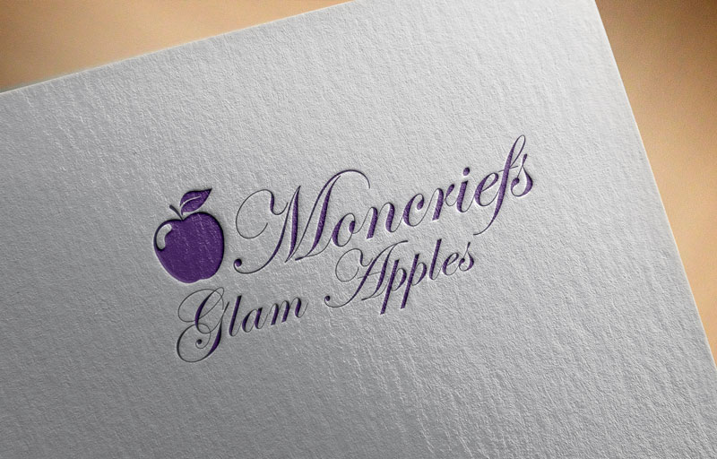 Logo Design by salam1891991 for MONCRIEFS GLAM APPLES | Design #10339739