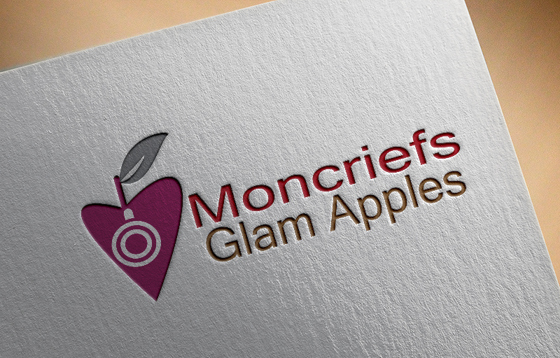 Logo-Design von hrahman25091979 für MONCRIEFS GLAM APPLES | Design #10340920