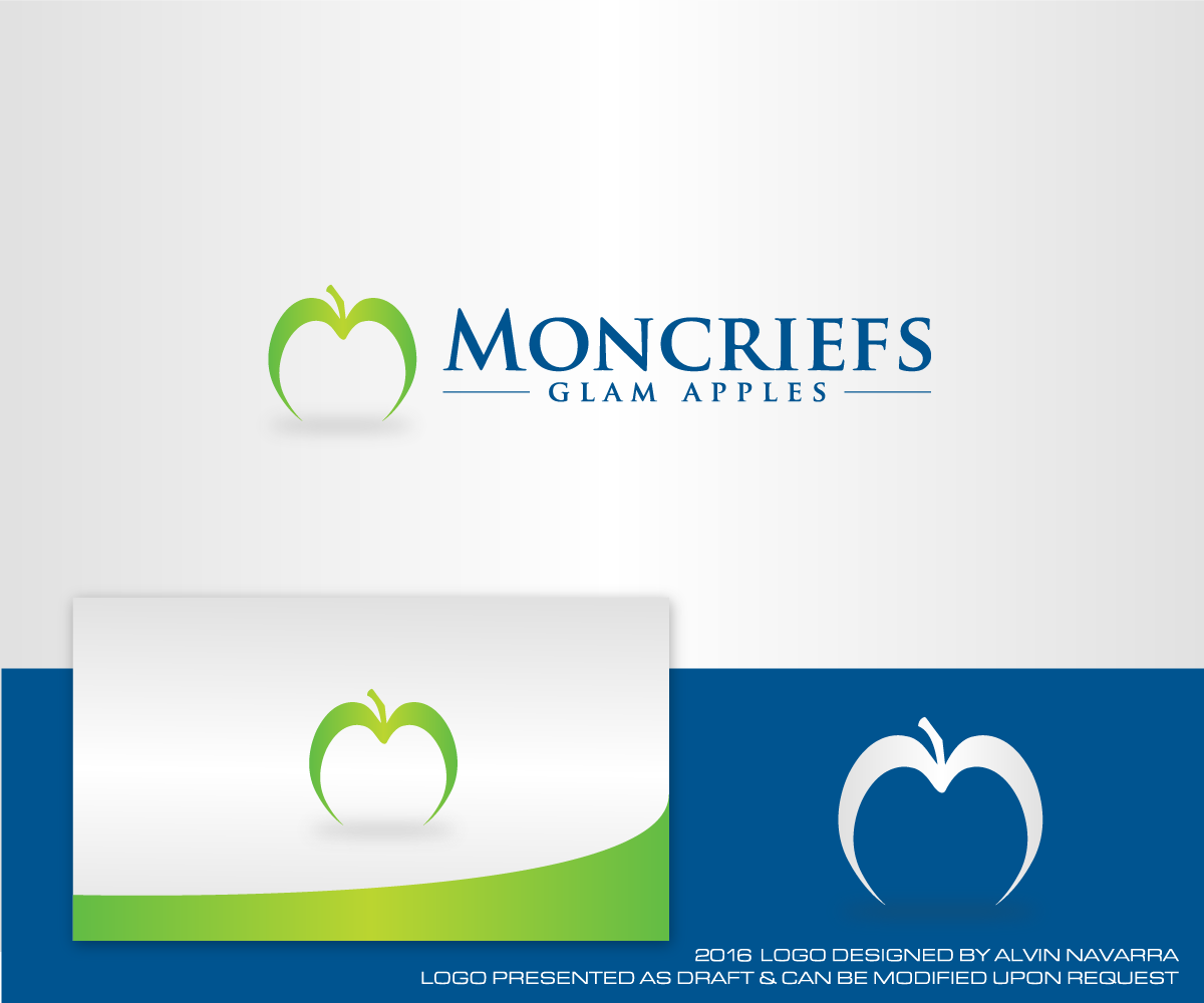 Logo Design by alvinnavarra for MONCRIEFS GLAM APPLES | Design #10334577
