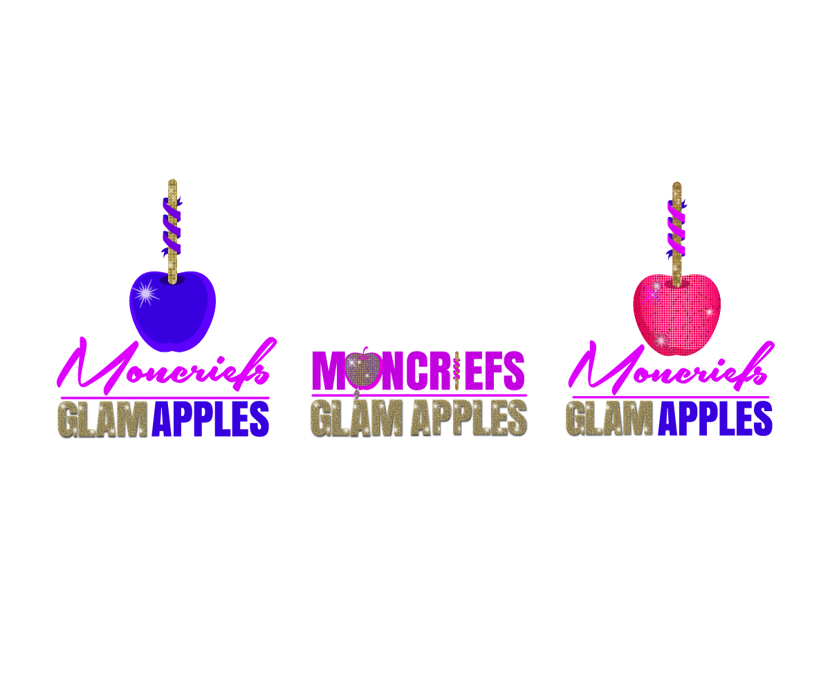 Logo Design by Marco Rubio for MONCRIEFS GLAM APPLES | Design #10344548