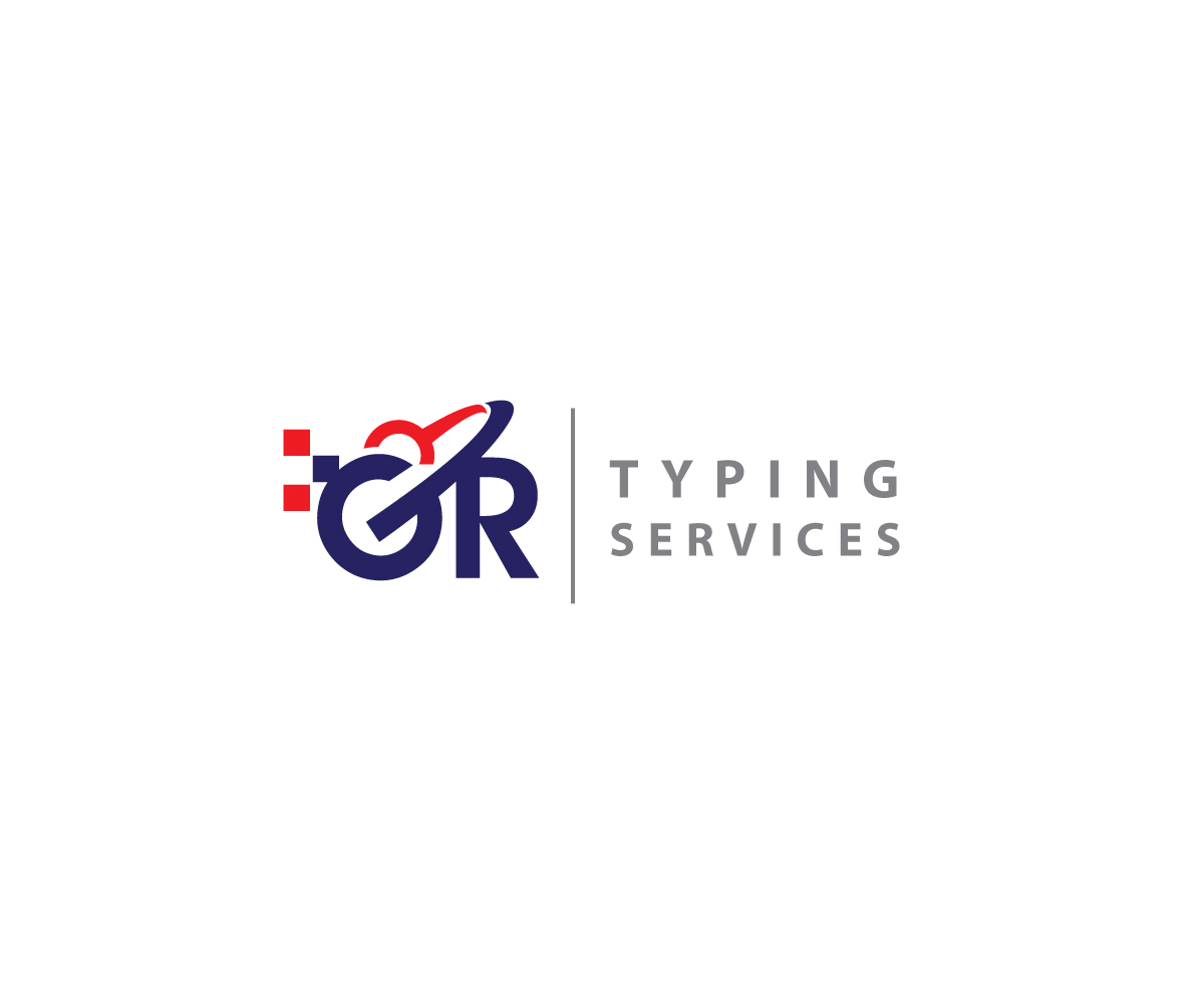 Logo Design by Omee63 for GR Typing Services | Design #10340494