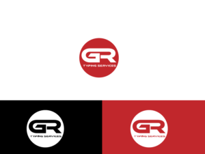 Logo Design by Anyl Thapa for GR Typing Services | Design: #10341279