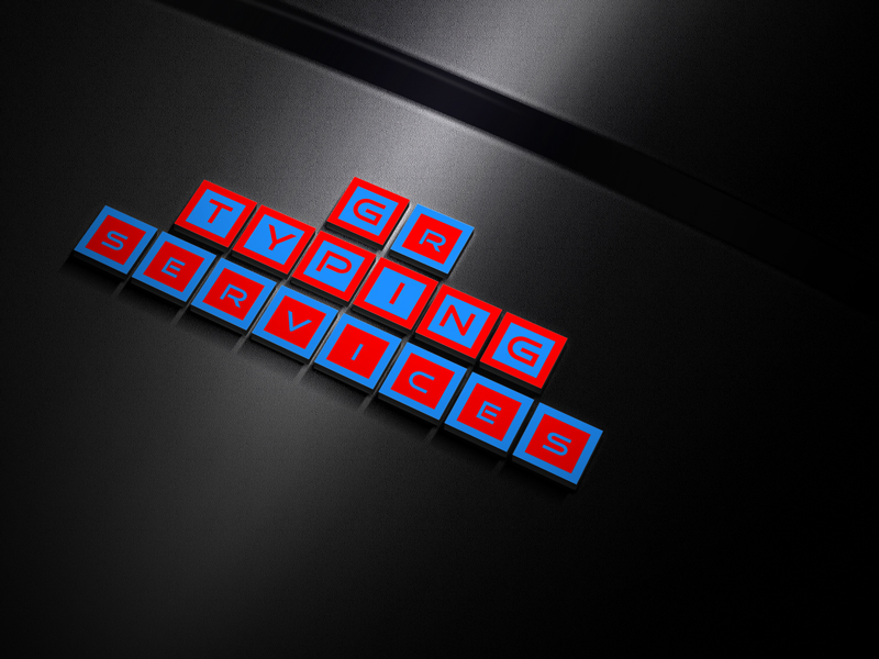 Logo Design by Dulavai for GR Typing Services | Design #10354443