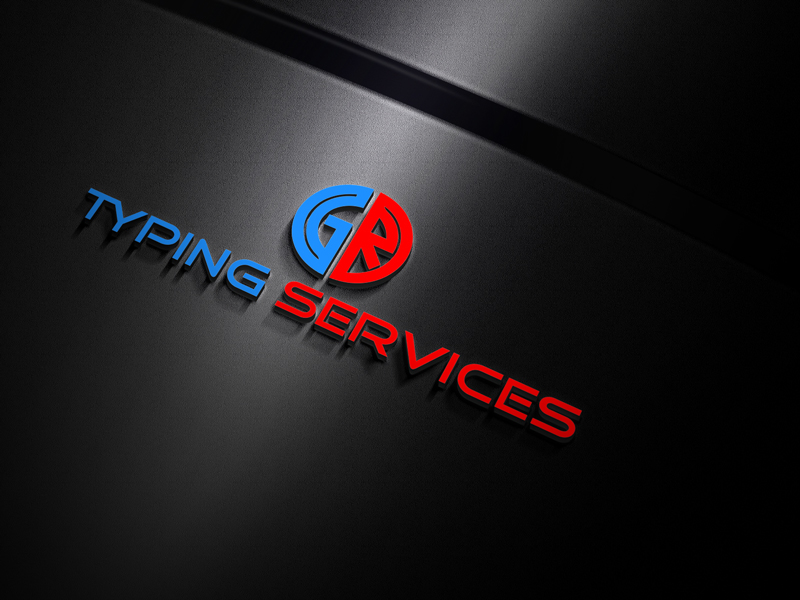 Logo Design by Dulavai for GR Typing Services | Design #10354446