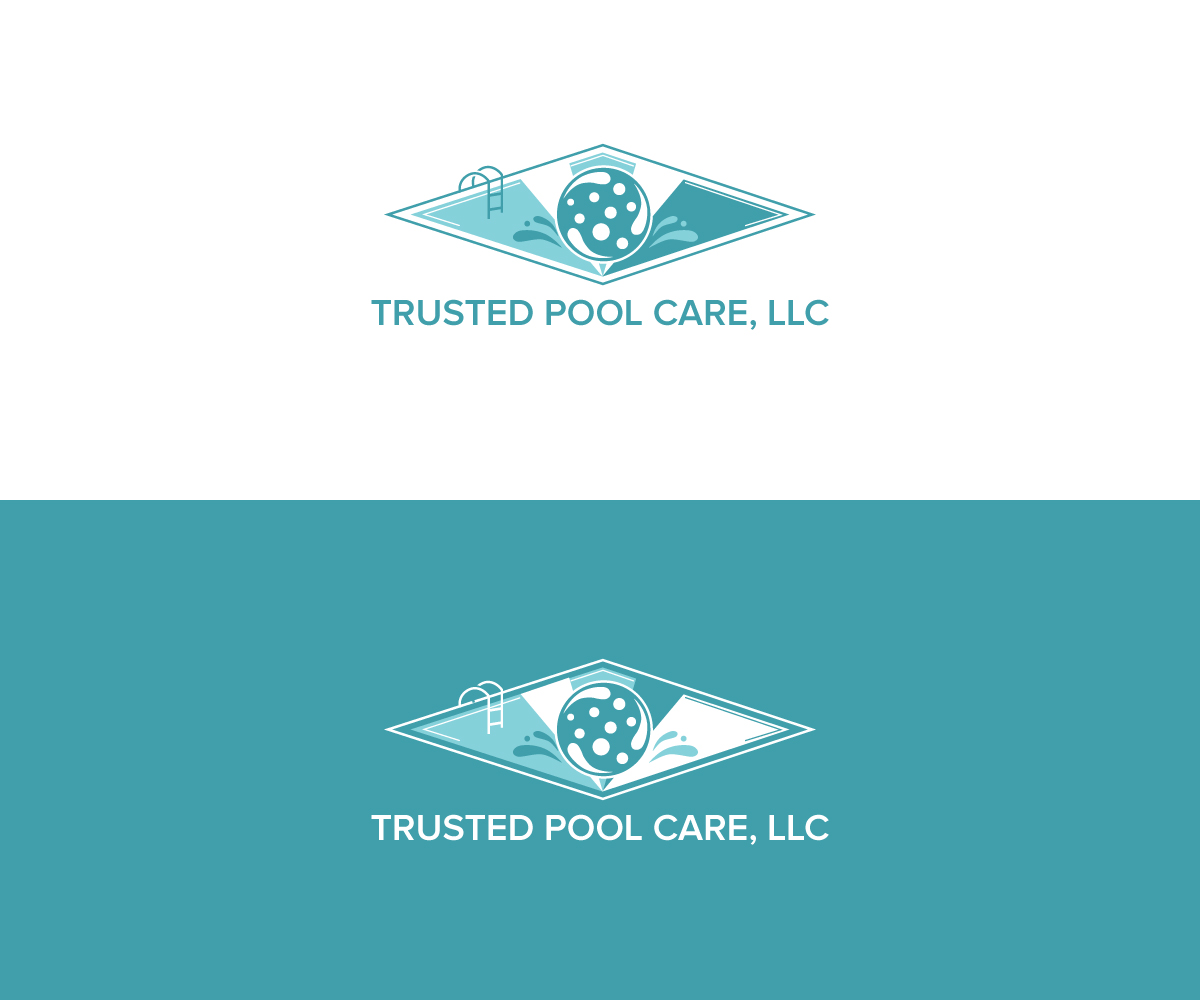 Logo Design by artisan bee 2022 for Trusted Pool Care | Design #10383265