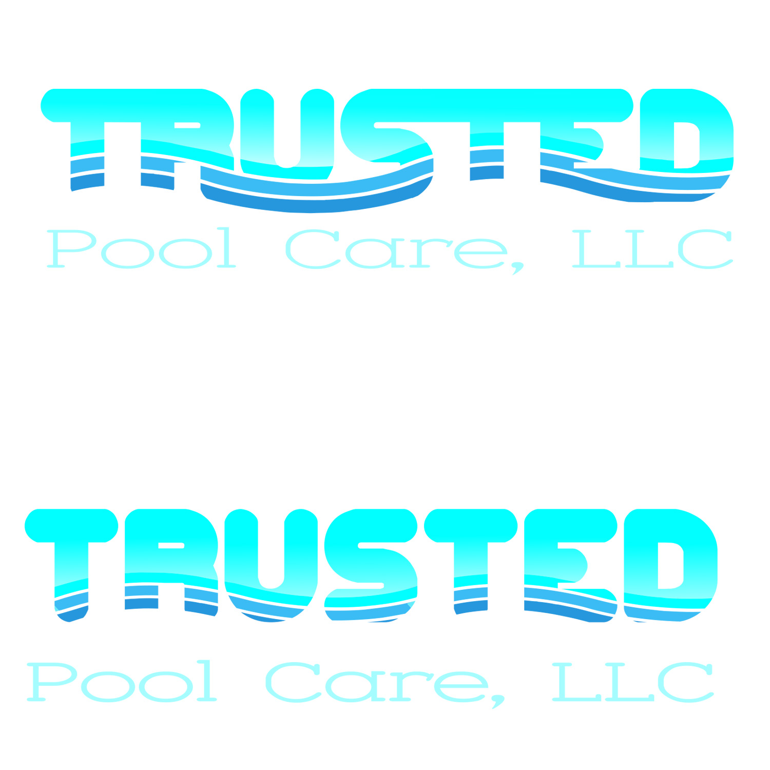 Design de Logo par AM2 ARTS. pour Trusted Pool Care | Design #10371373