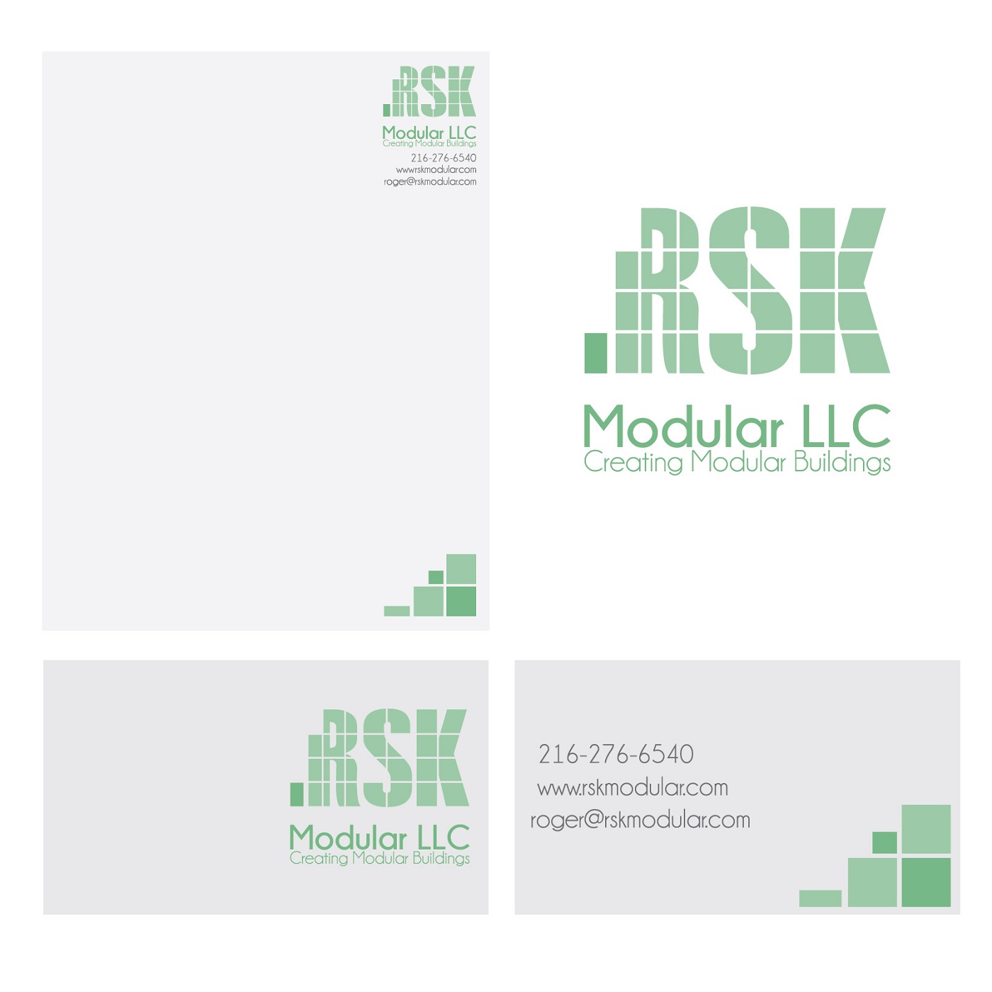 Diseño de Logo por Sarah Stout para RSK Modular LLC | Diseño #10334310