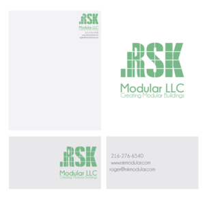 Logo Design by Sarah Stout for RSK Modular LLC | Design: #10344631
