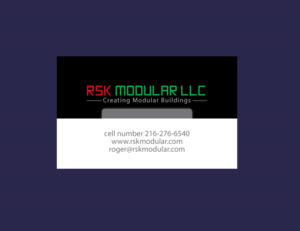 Logo Design by ihossain14091992 for RSK Modular LLC | Design: #10336652