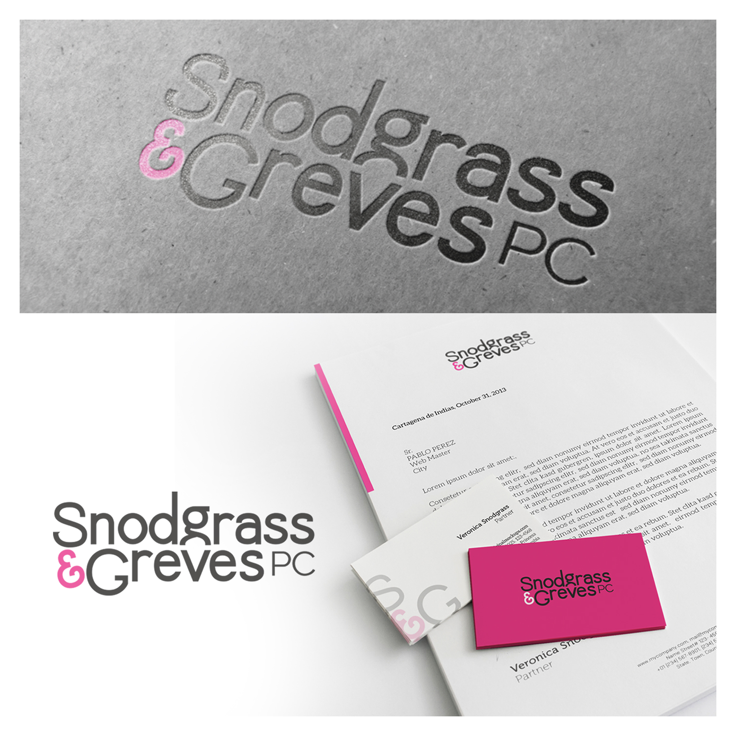 Logo Design by see why for Snodgrass & Greves, P.C. | Design #10342967