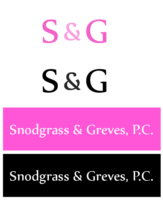Logo Design by  João Filipe Mello for Snodgrass & Greves, P.C. | Design #10391035