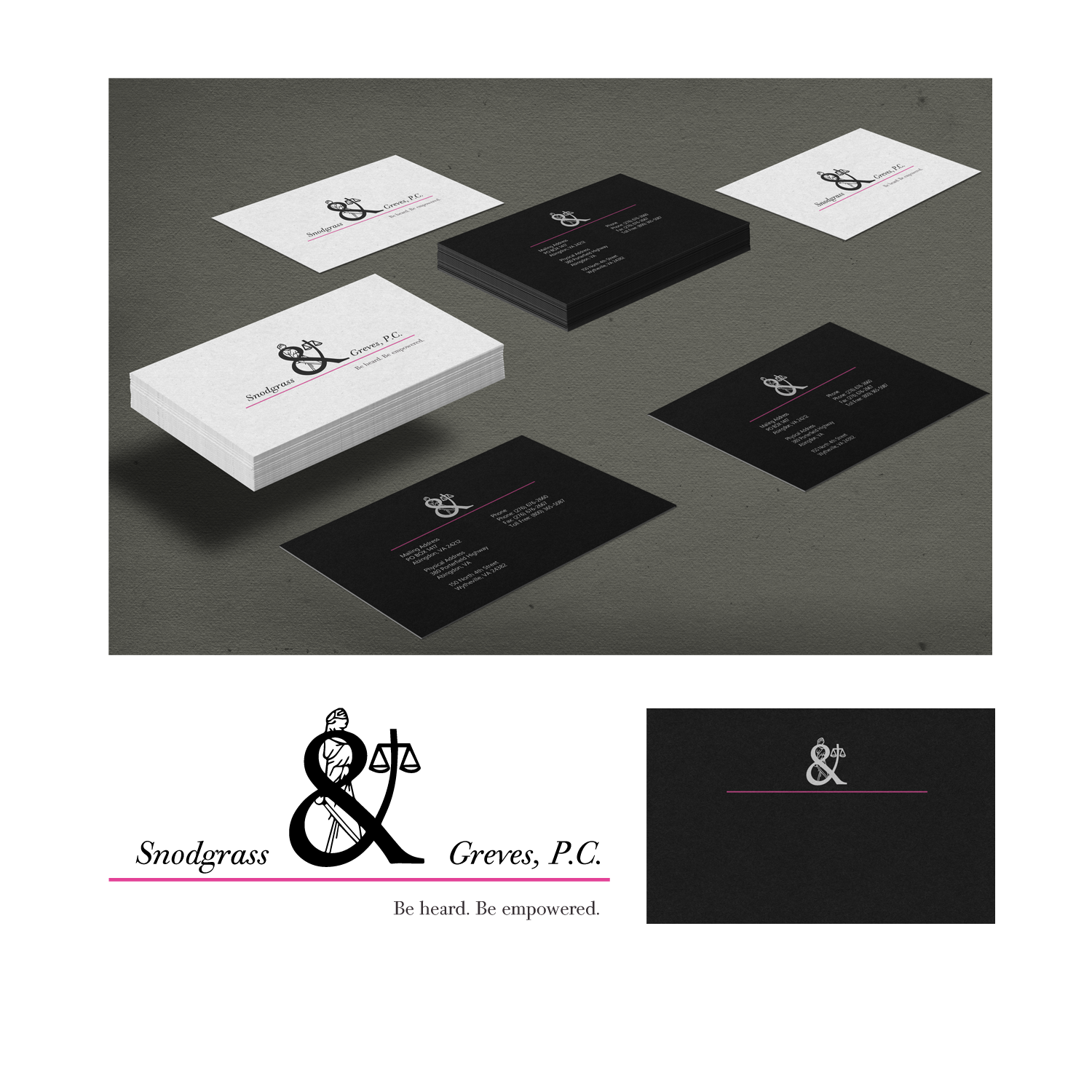 Logo Design by italp_lalaj for Snodgrass & Greves, P.C. | Design #10360286